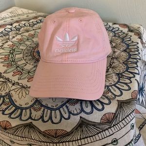 Women’s blush pink Adidas hat